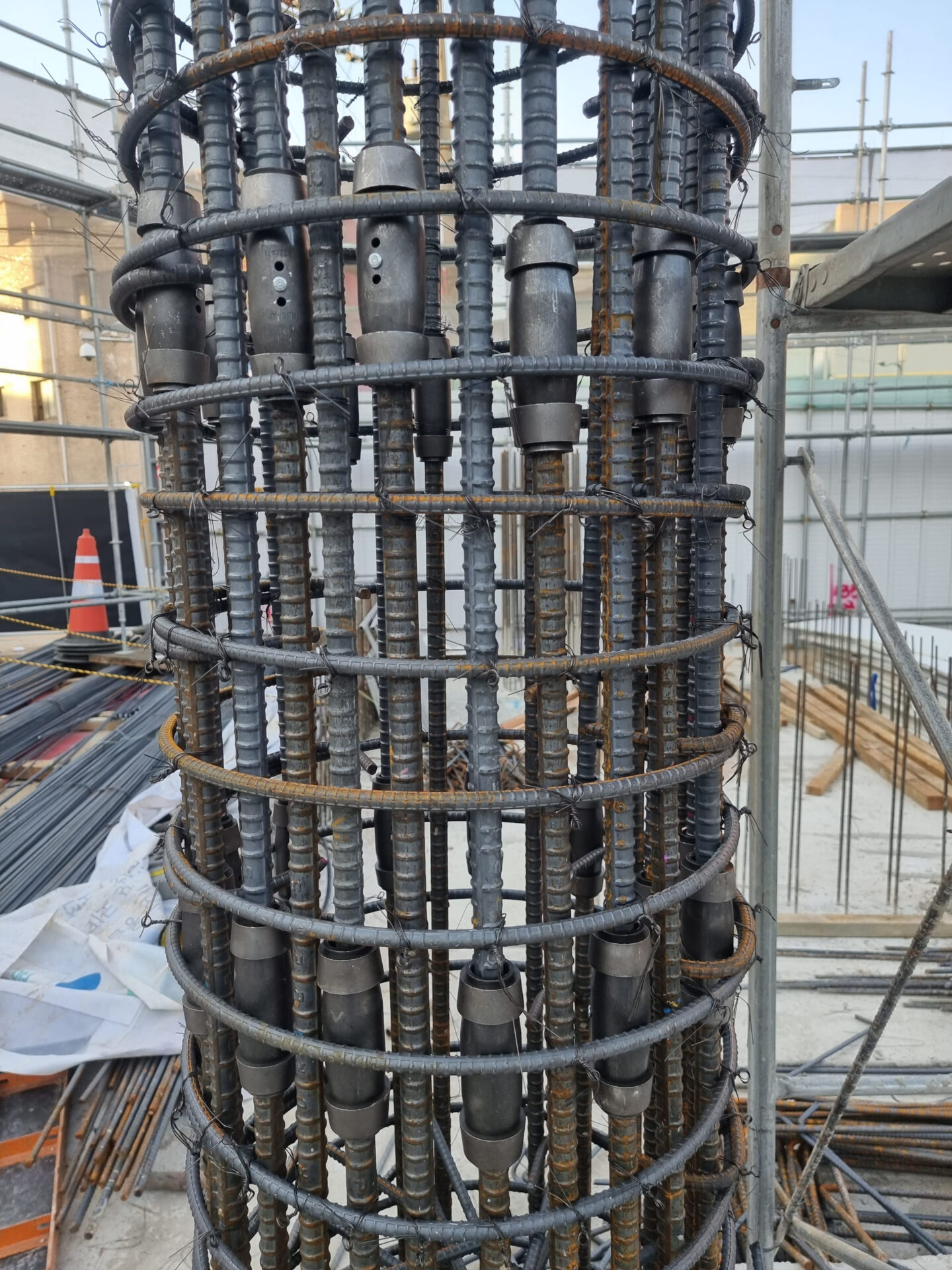 Column Roc Complete 2022. 05. Circular Column ROC-A7 of Urban Regeneration Eoullim Center ...